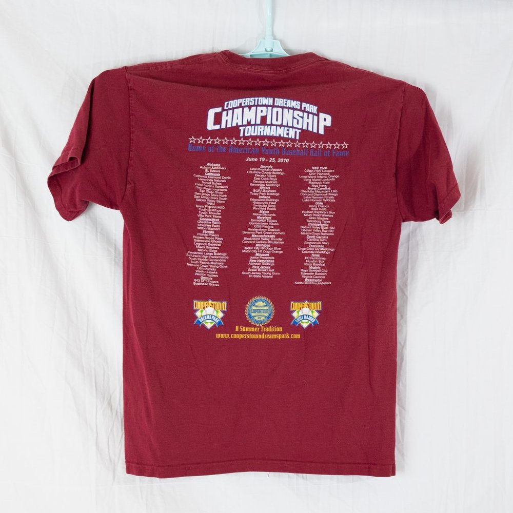 Cooperstown Dreams Park Baseball Field T Shirt Men’s Size M Little League